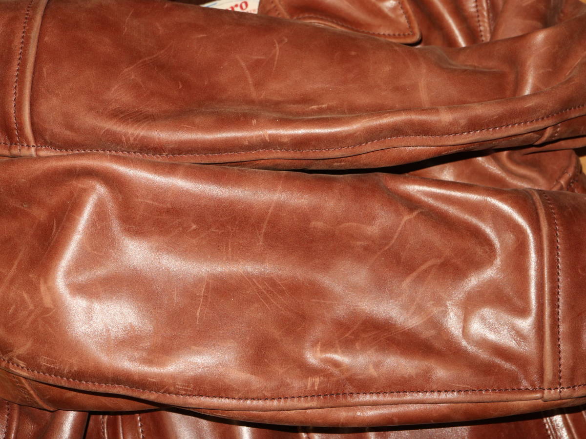 希少 AERO LEATHER エアロレザー ステアハイド アルパカウール