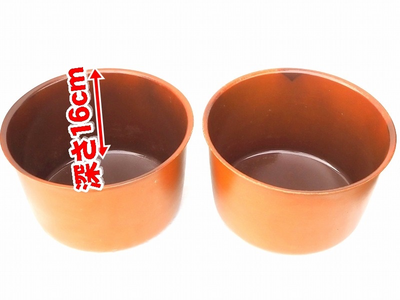待望の再入荷! 桐火鉢 火鉢 当時物 レトロ ビンテージ 2つセット 箱