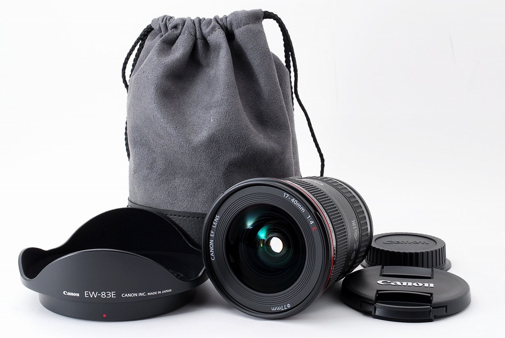 2964 未使用品 Canon EF 17-40mm F4 L USM ケース内展示品 キヤノン