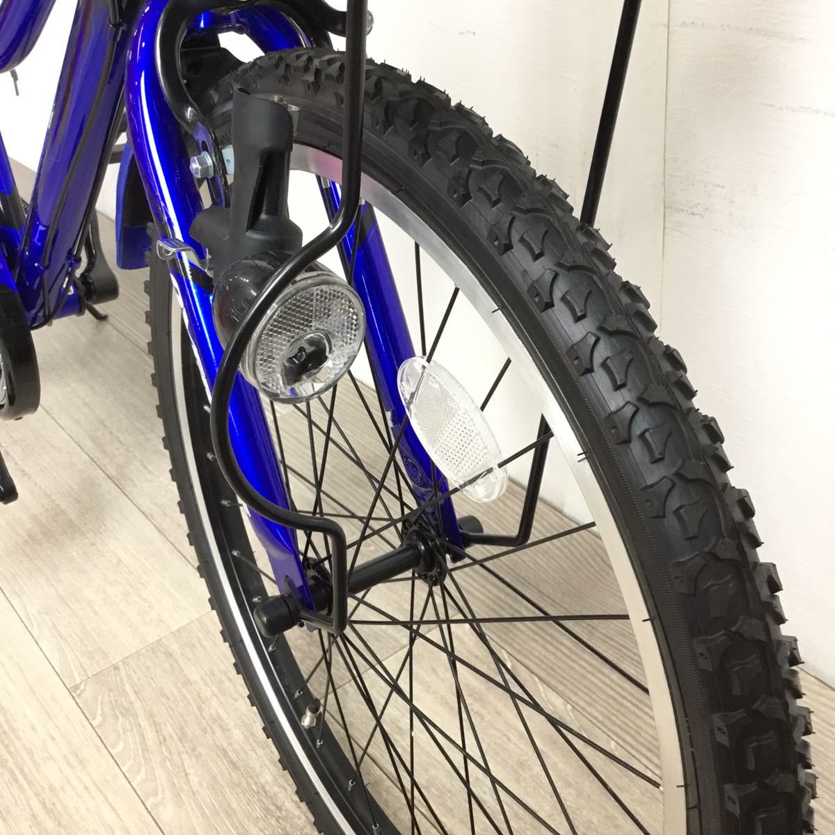 FO12◎ダイニチ 22インチ 6段ギア 子供用 自転車 (834) ブルー 青系 F21X71088 直接引取可 領収書発行可 未使用品◎_画像3