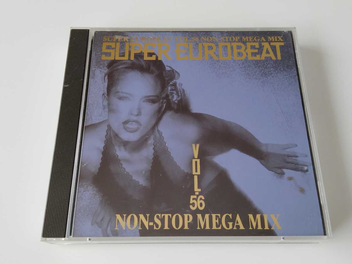 【ボーナスCDS付】SUPER EUROBEAT VOL.56 NON-STOP MEGA MIX 2CD AVEX AVCD10056 95年リリース,MARIRINシングル付,23曲ノンストップMIX_画像1