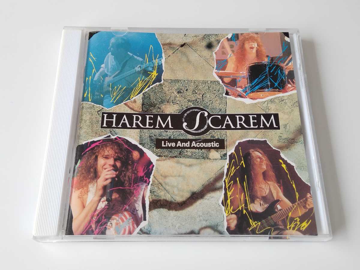 Harem Scarem / Live And Acoustic CD ワーナー WPCR46 94年日本編集盤,Honestly,No Justice,Hard To Love,If There Was A Time,Jealousy,_画像1