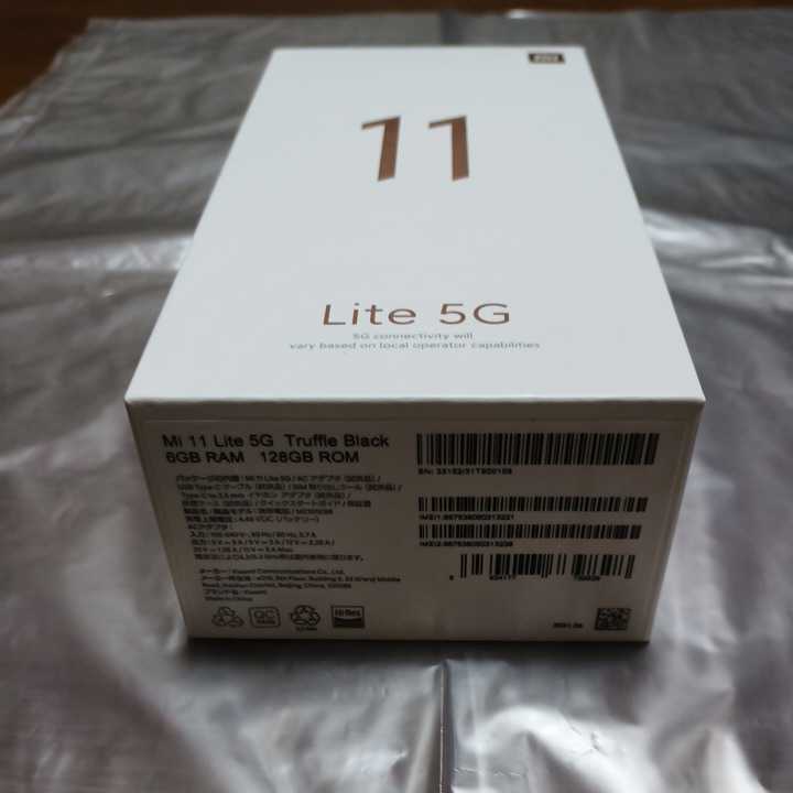  Xiaomi　Mi　11 Lite 5G Truffle Black　　6GBRAM128GBROMSIMフリー _画像5
