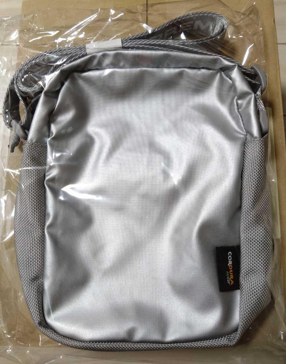 新品 送料無料 22FW Supreme Shoulder Bag Silver シュプリーム ショルダーバッグ シルバー 22AW