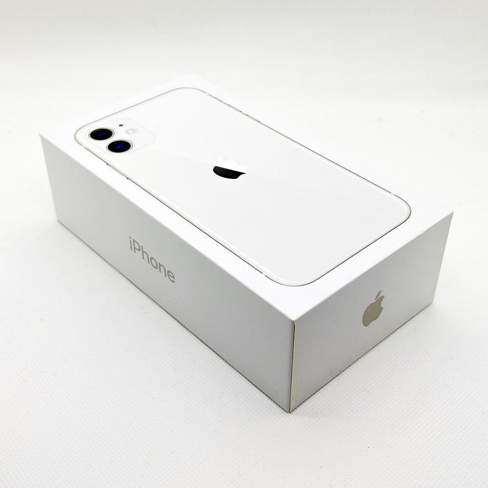 美品】iPhone 11 ホワイト 128GB SIMフリー MWM22J/A【バッテリー最大