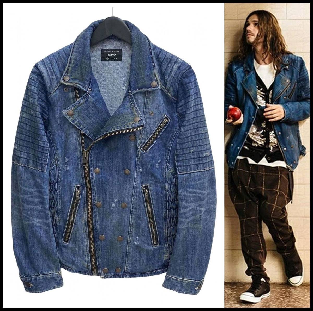 2021A/W新作☆送料無料】 glamb denim Jam グラム glamb Jam hine.co