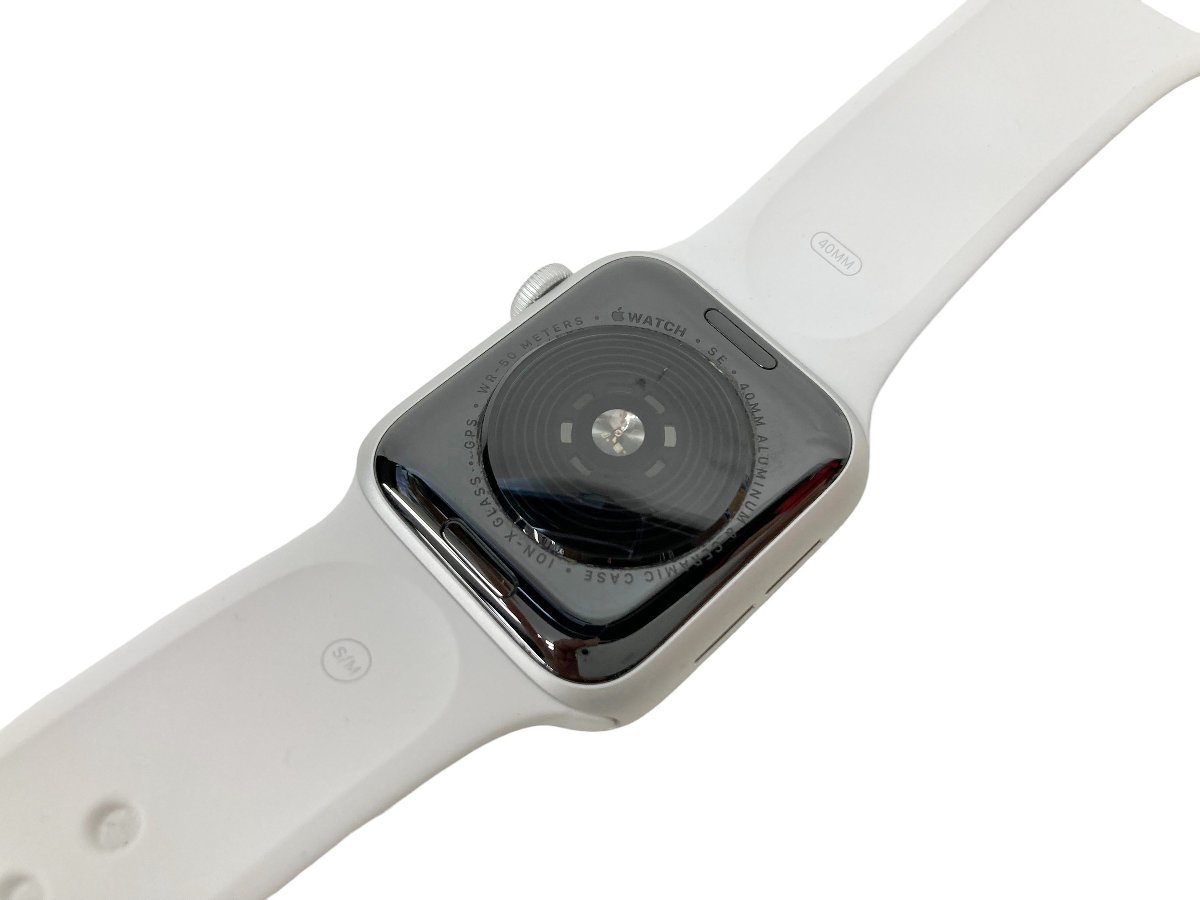贈り物 本体 Apple Watch SE GPS 40mmシルバー スマホ/家電/カメラ