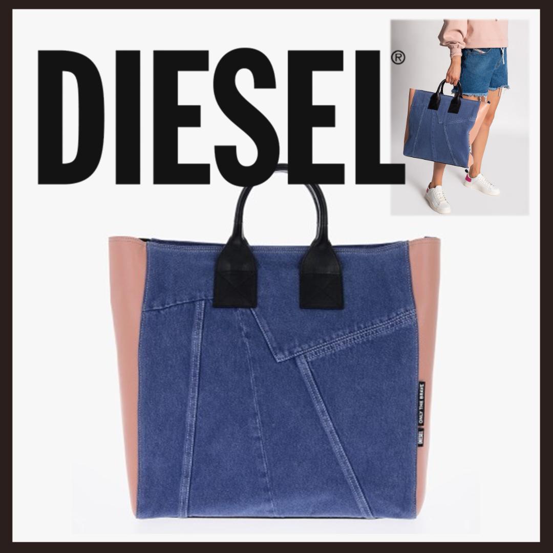 ヤフオク! - ○☆新品 未使用 DIESEL 定番 2WAYトートバッグ...