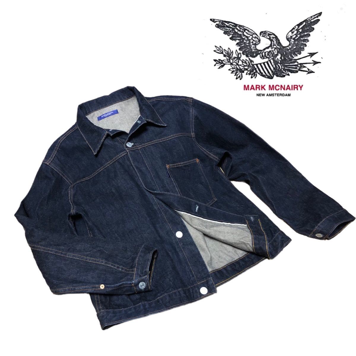 MARK MCNAILY【MADE IN USA】【濃紺】デニムジャケット|Yahoo MARK MCNAILY【MADE IN USA】【濃紺】デニムジャケット|Yahoo
