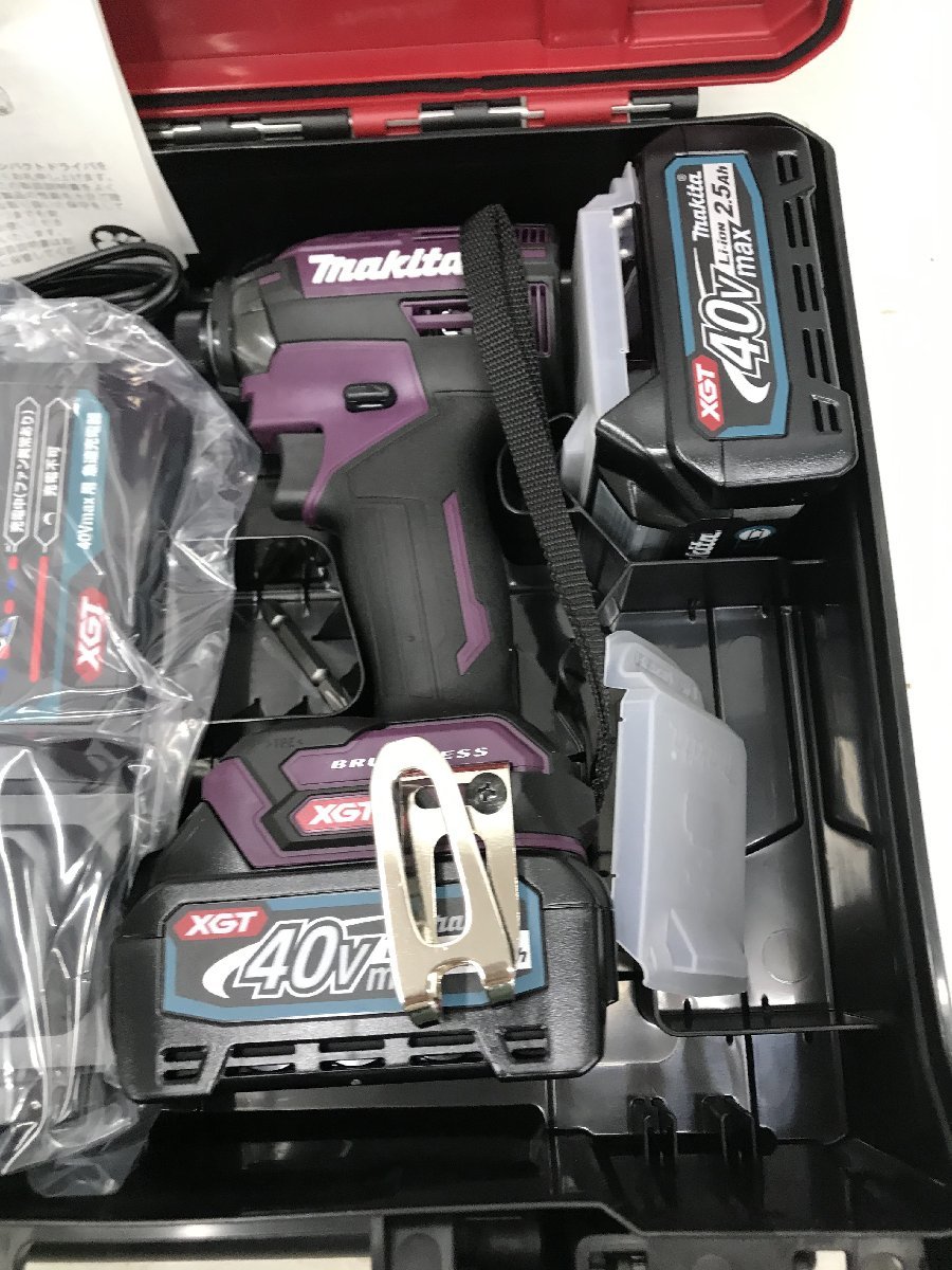 未使用品】☆makita(マキタ) 40v充電式インパクトドライバ