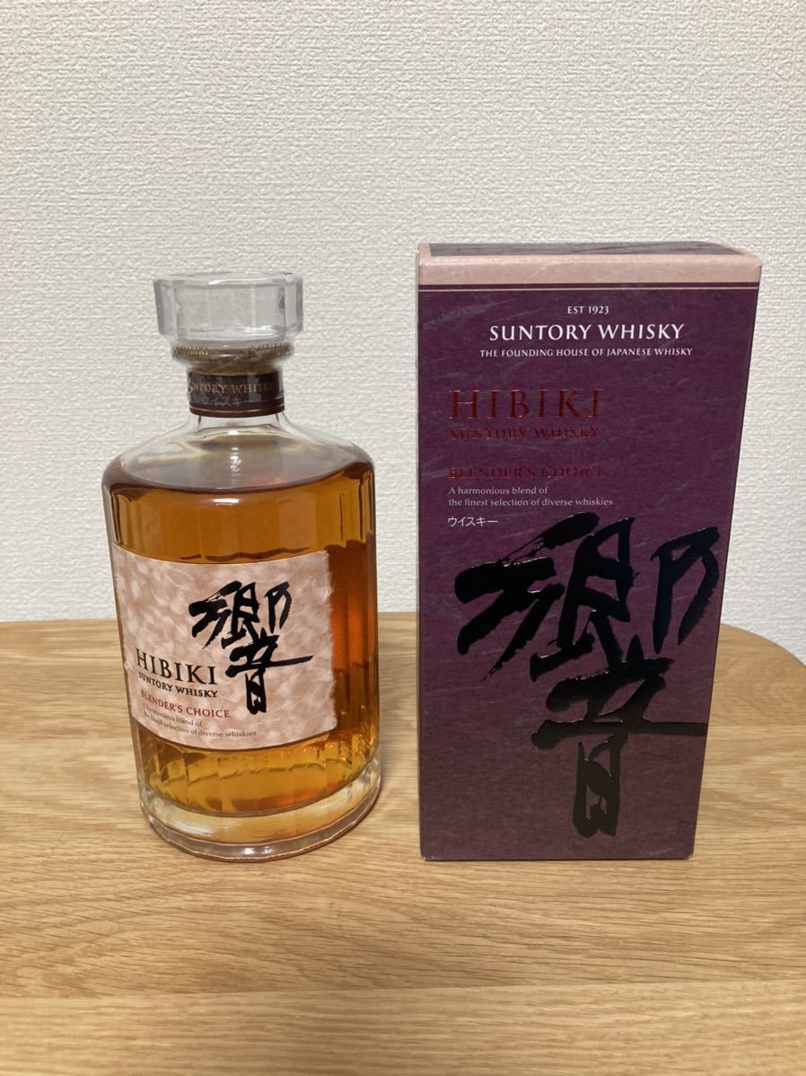 ヤフオク! - SUNTORY 響ブレンダーズチョイス ウイスキー箱付