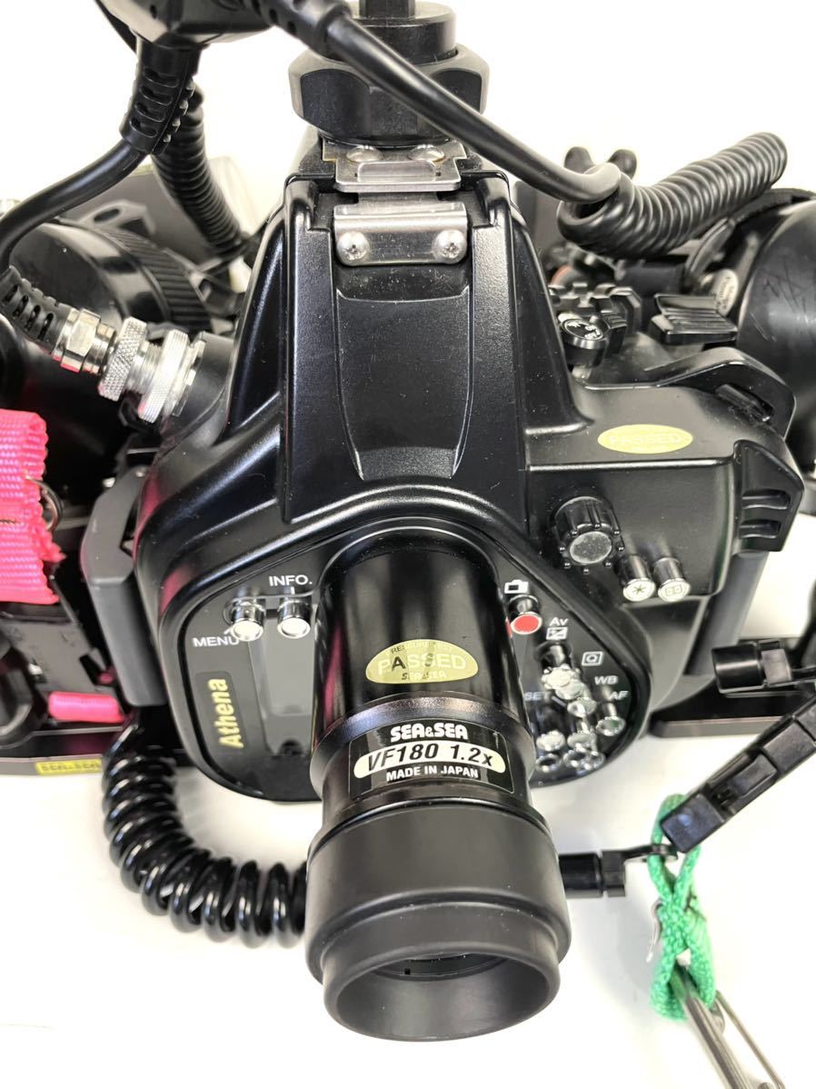 ○SEA&SEA 水中カメラ ハウジング YS-D1 D2 RDX650D VF180 1.2 ○SEA&SEA 水中カメラ ハウジング YS-D1 D2 RDX650D VF180 1.2