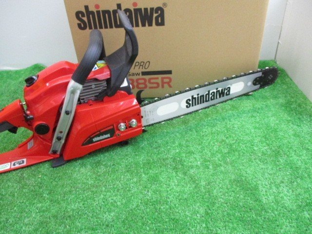新ダイワエンジンチェーンソーE2038SR エンジン 開封のみ 展示品 38.4 2サイクル キズあり 未使用品_画像6