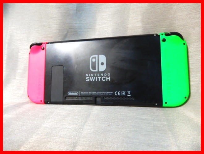 1円~1スタ ジャンク Nintendo Switch 本体 ニンテンドー スイッチ HAC-001 任天堂 スイッチ 本体のみ 動作OK C912 1円~1スタ ジャンク Nintendo Switch 本体 ニンテンドー スイッチ HAC-001 任天堂 スイッチ 本体のみ 動作OK C912