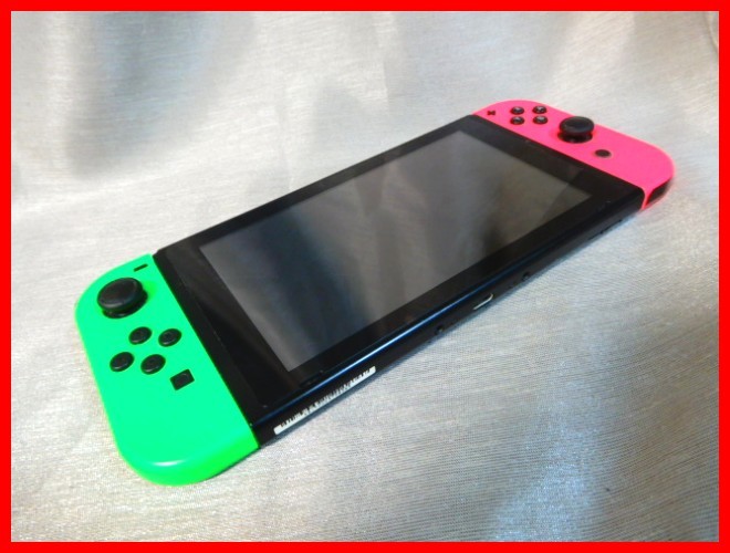 1円~1スタ ジャンク Nintendo Switch 本体 ニンテンドー スイッチ HAC-001 任天堂 スイッチ 本体のみ 動作OK C912 1円~1スタ ジャンク Nintendo Switch 本体 ニンテンドー スイッチ HAC-001 任天堂 スイッチ 本体のみ 動作OK C912
