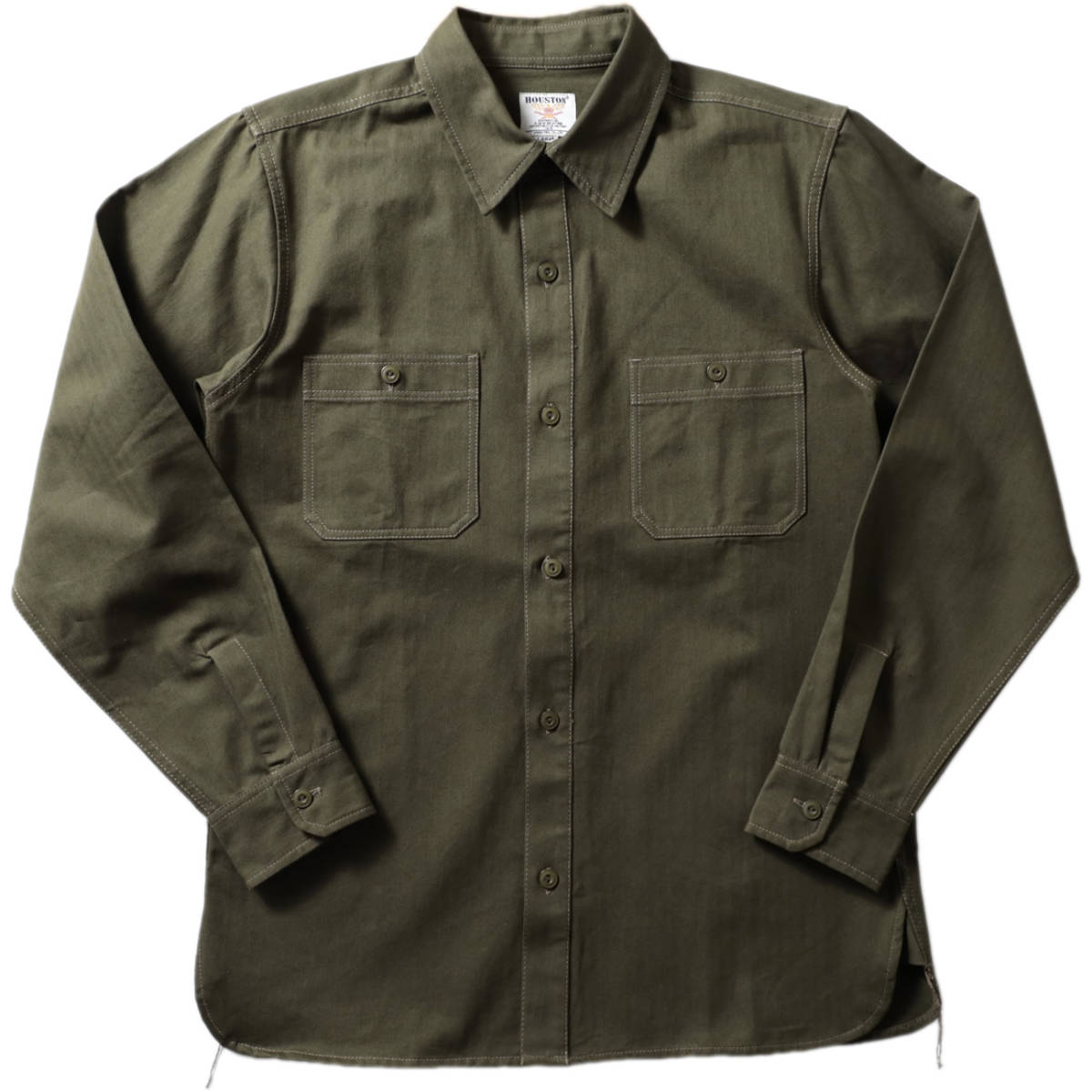 M　ヘリンボーン　ワークシャツ　HBT　HERRINGBONE　U.S.NAVY　U.S.ARMY　Military　ミリタリー　シャツ　1940s　N-3　M-44　WWⅡ　USN