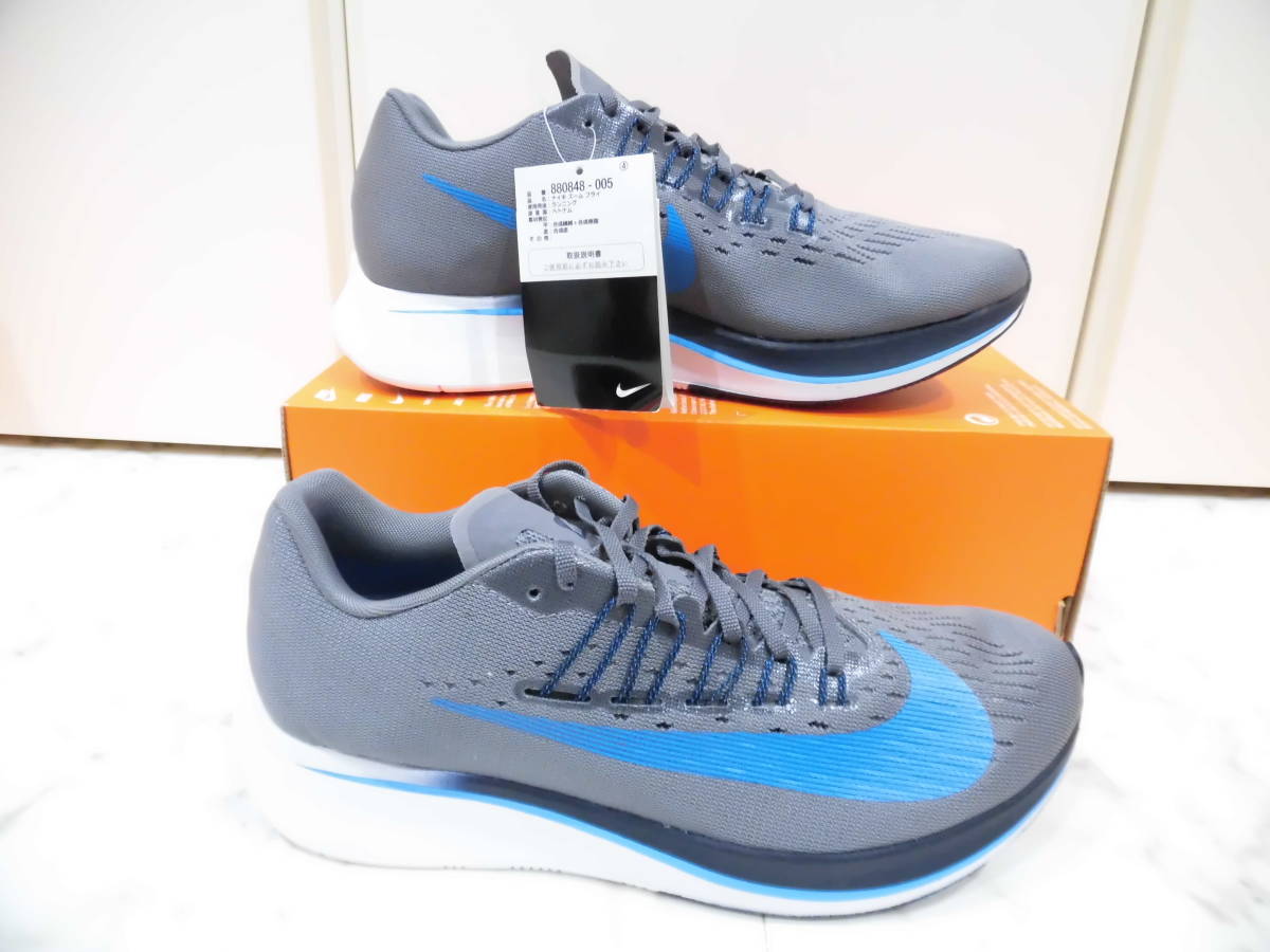 【新品未使用タグ付】 NIKE ZOOM FLY ナイキ ズーム フライ 27.0㎝ US9 880848-005 厚底ランニングシューズ_画像6