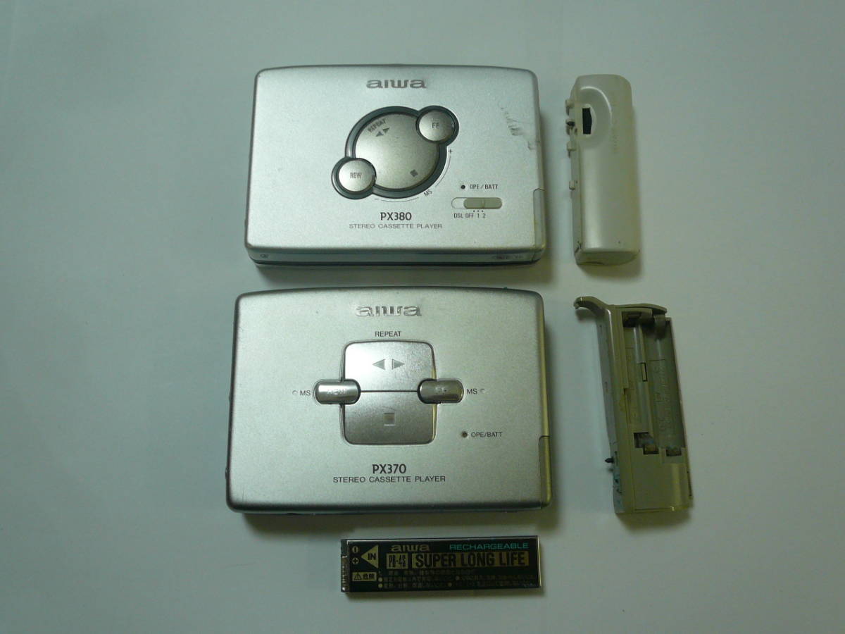 aiwa アイワ HS-PX370/HS-PX380 カセットプレーヤー ジャンク品