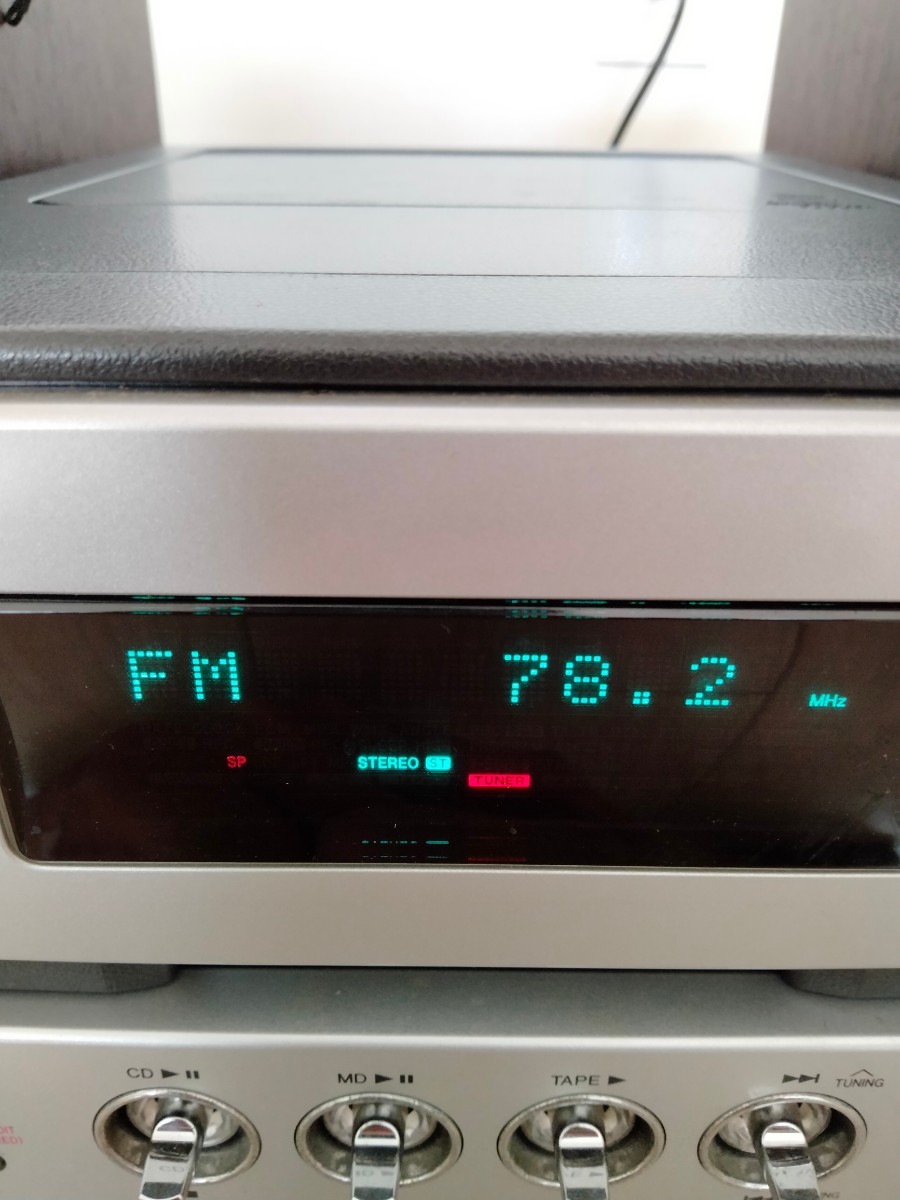 SHARP sd-gx1 MDCDカセットコンポ ミニコンポ AM FM ラジオ SHARP sd-gx1 MDCDカセットコンポ ミニコンポ AM FM ラジオ