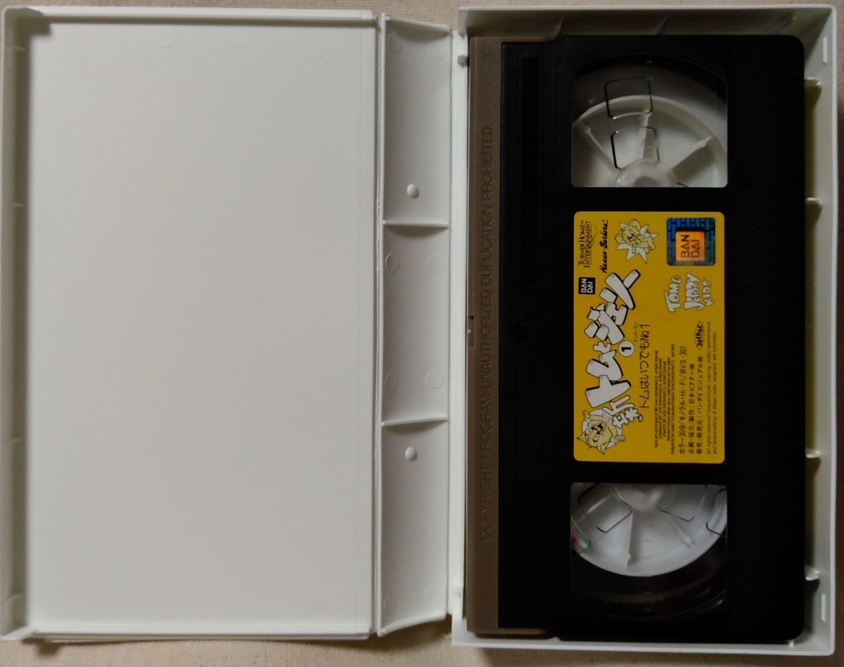 VHS аниме новый Tom . Jerry 1 Tom. в любое время NO.1* японский язык дуть . изменение версия стандартный версия * видео [8068CDN