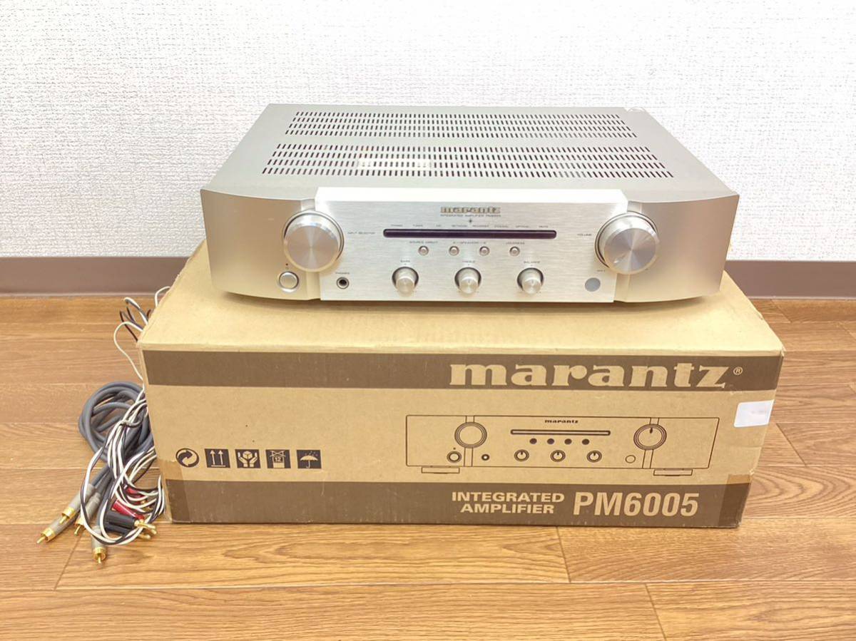 000 10 marantz マランツ INTEGRATED AMPLIFIER PM6005 ステレオ ...