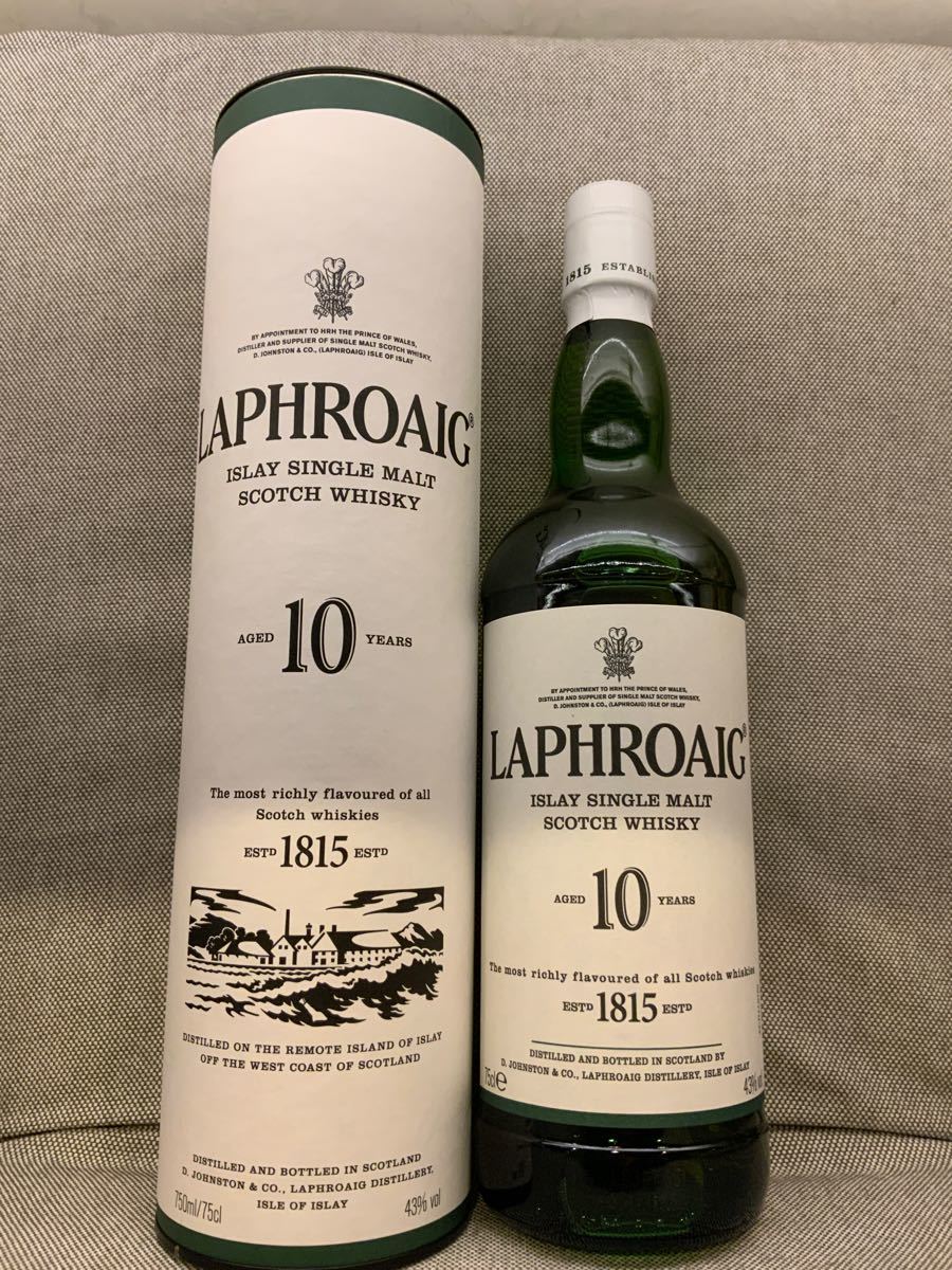 ラフロイグ10年 LAPHROAIG 750ml alc43 Yahoo!フリマ（旧）-