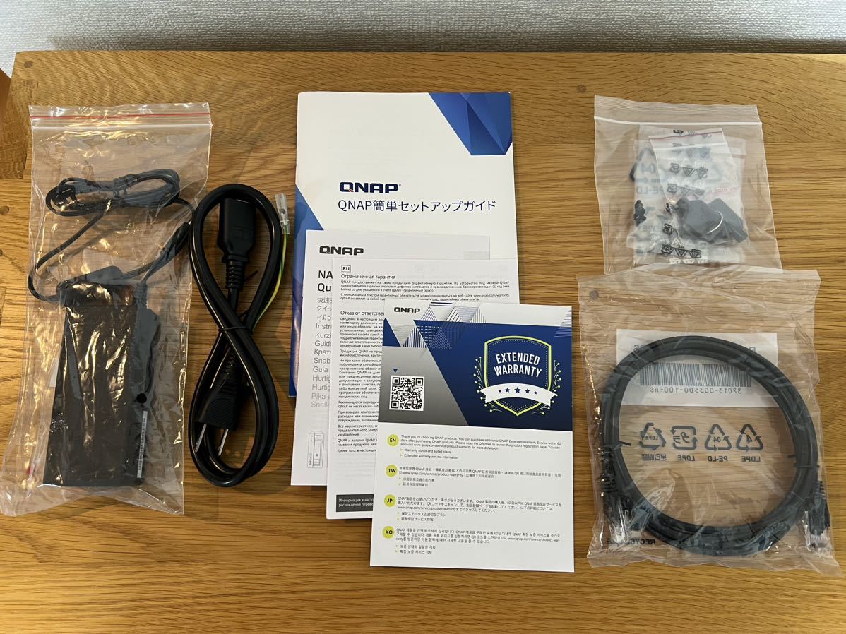 いますが QNAP(キューナップ) TS-231K 中古美品 HDD RED 4TBセットの ...