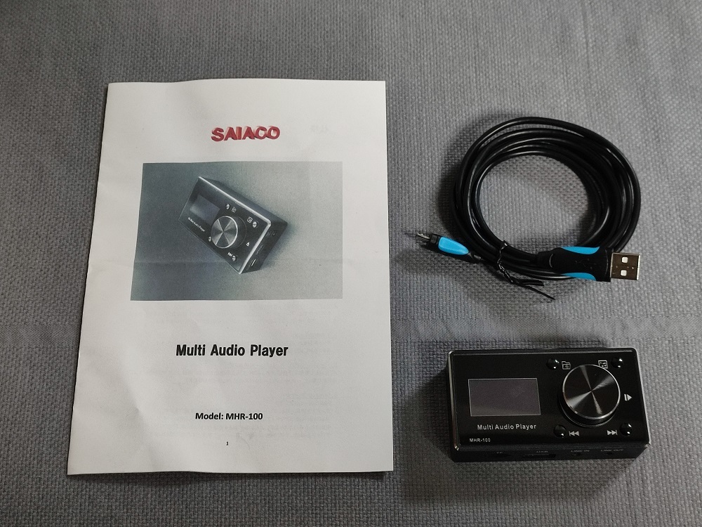 送料無料 中古 SAIACO サイアコ MHR-100 マルチオーディオプレイヤー 