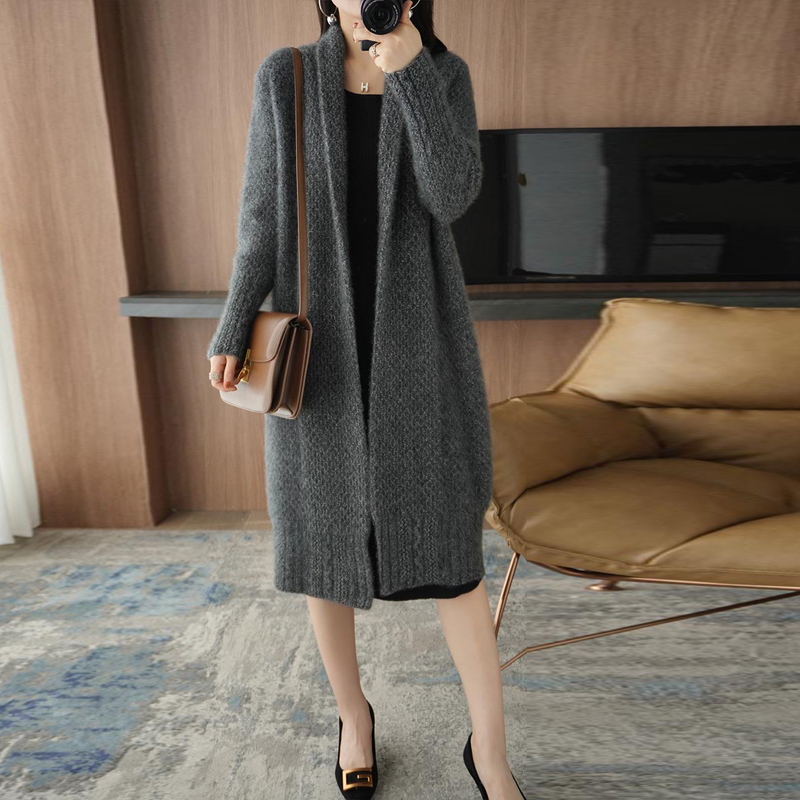 贅沢素材❤︎カシミヤ×ミングの女優風ニットコート - www.nirvana.co.com