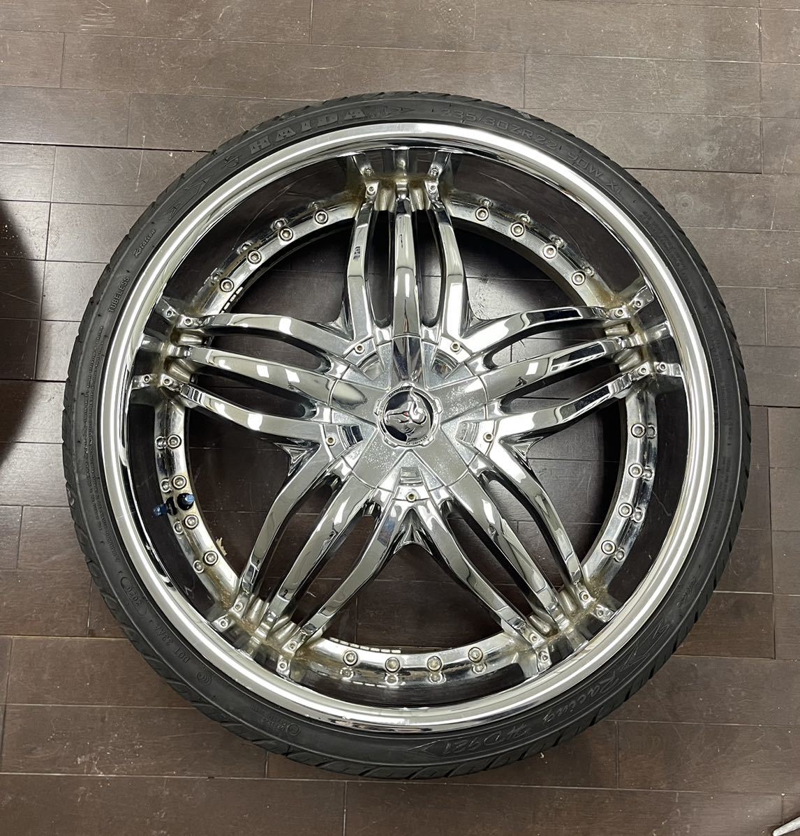 USA DIABLO TIRADO 22インチ ディアブロ ホイールタイヤ 4本セット