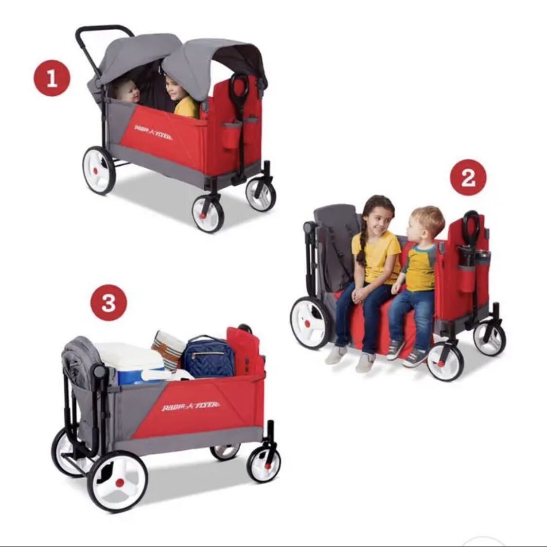 Radio flyer Discovery wagon радио Flyer тележка для багажа Wagon передвижная корзинка коляска Stroller Coleman Coleman