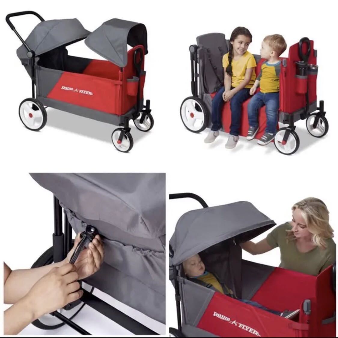 Radio flyer Discovery wagon радио Flyer тележка для багажа Wagon передвижная корзинка коляска Stroller Coleman Coleman