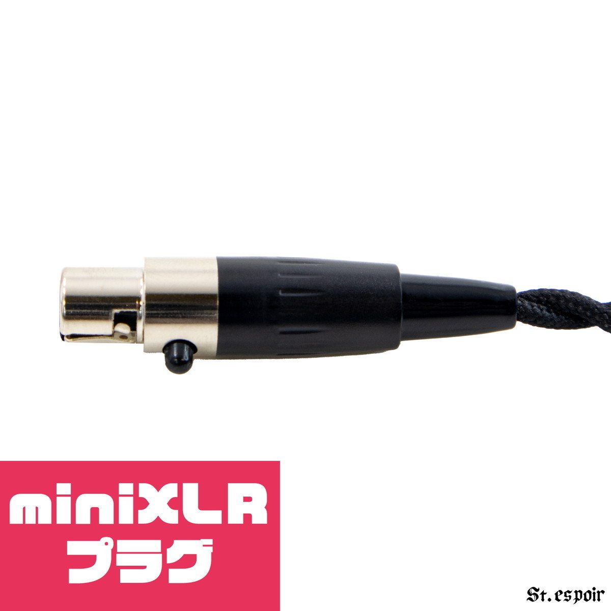  high grade headphone cable 1.2m mini XLR 1.2m nylon coating li cable * for exchange 3 ultimate Mini XLR plug. equipment .