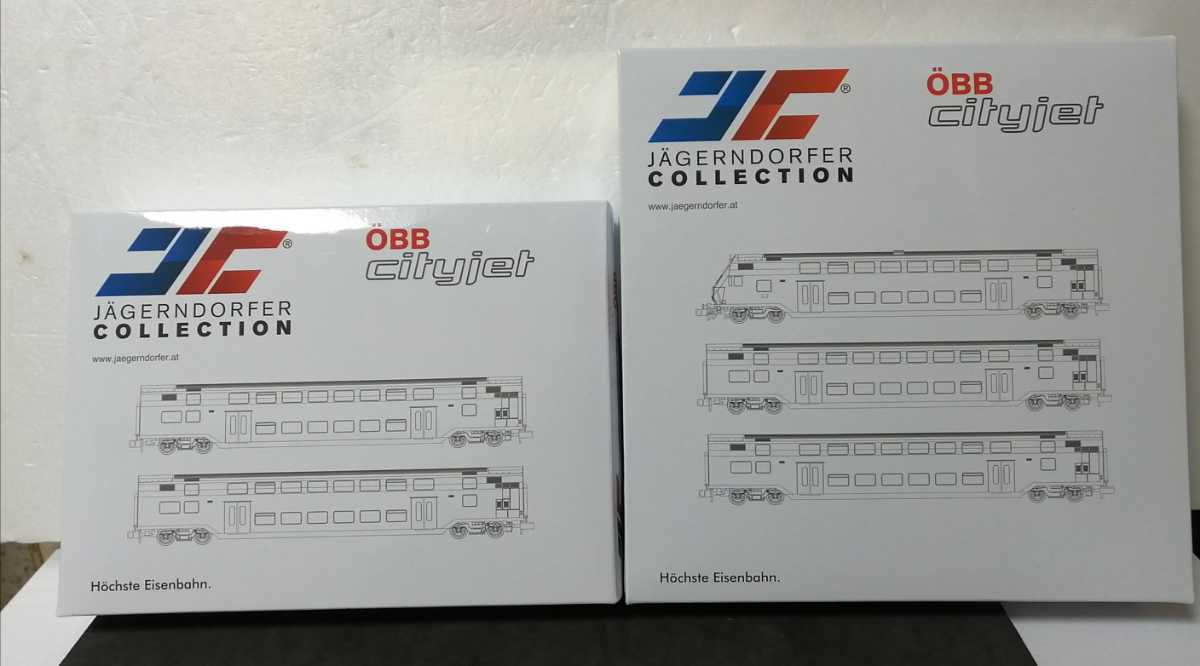 ★送料無料 美品 即決★ JC OBB cityjet オーストリア連邦鉄道 シティジェット 2両基本 3両増結　5両セット 051JC60020 051JC60030