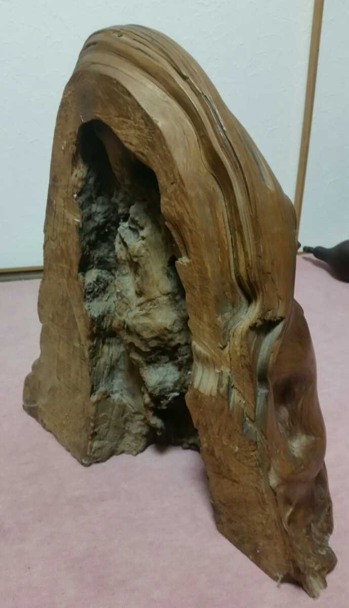 昭和時代の物 世界遺産 屋久島 屋久杉 大きな置物 自然木 天然木