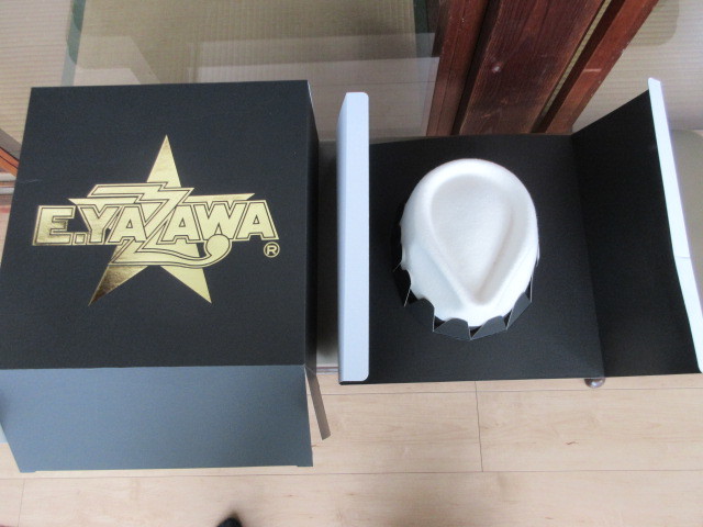  редкость Yazawa Eikichi Carol CAROL фетр шляпа ( Logo звезда ) белый M полная распродажа товар шерсть 100%. сделано в Японии 