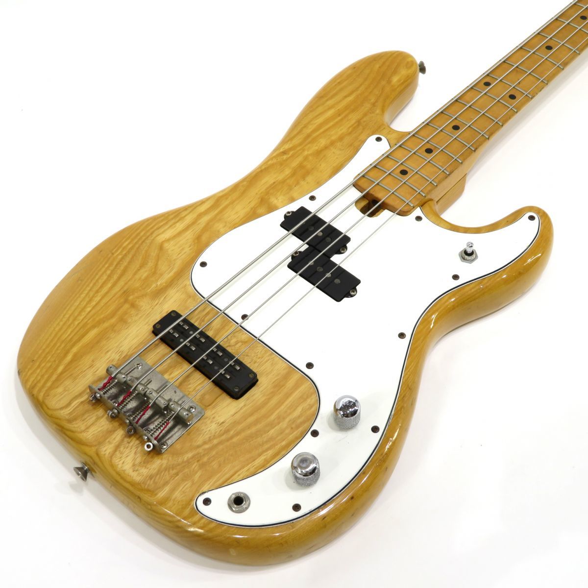 092s*Greco Greco PB750N natural PJ type electric bass * used 