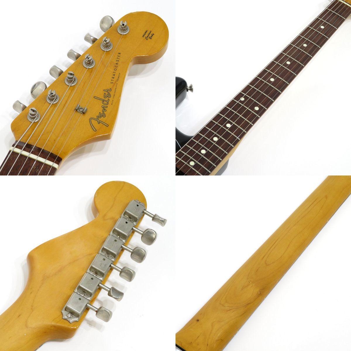 092s☆Fender Japan フェンダージャパン ST62 Mod ブラック Eシリアル