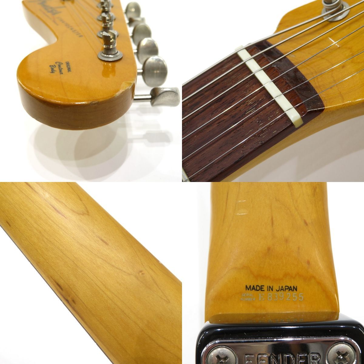 092s☆Fender Japan フェンダージャパン ST62 Mod ブラック Eシリアル