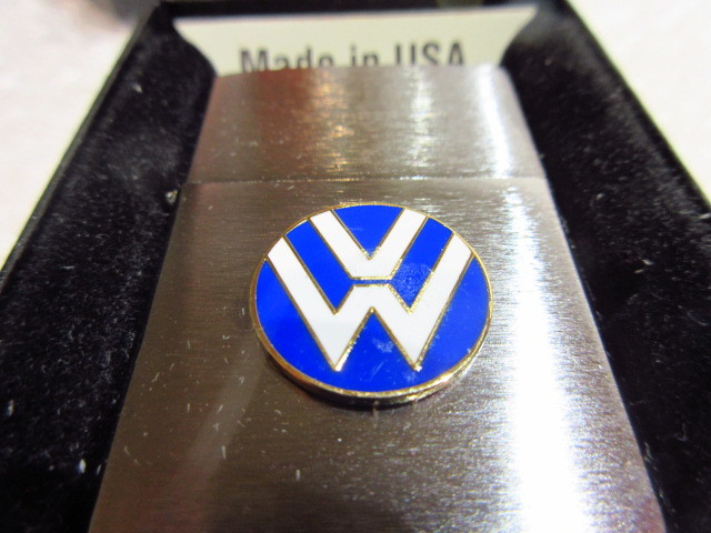 [Spiral]VW emblem Logo Zippo* Zippo lighter /SV[type2] new goods / Volkswagen / silver /NEW design /