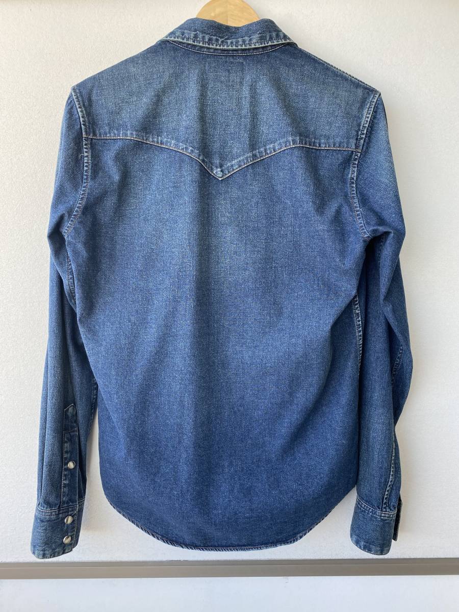 セリーヌ 【XS】18AW デニムシャツ エディ スリマン セリーヌ 【XS】18AW デニムシャツ エディ スリマン