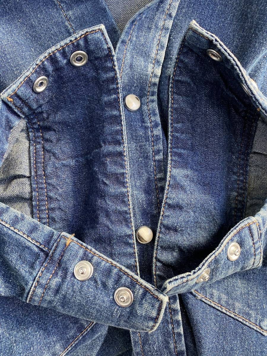 セリーヌ 【XS】18AW デニムシャツ エディ スリマン セリーヌ 【XS】18AW デニムシャツ エディ スリマン