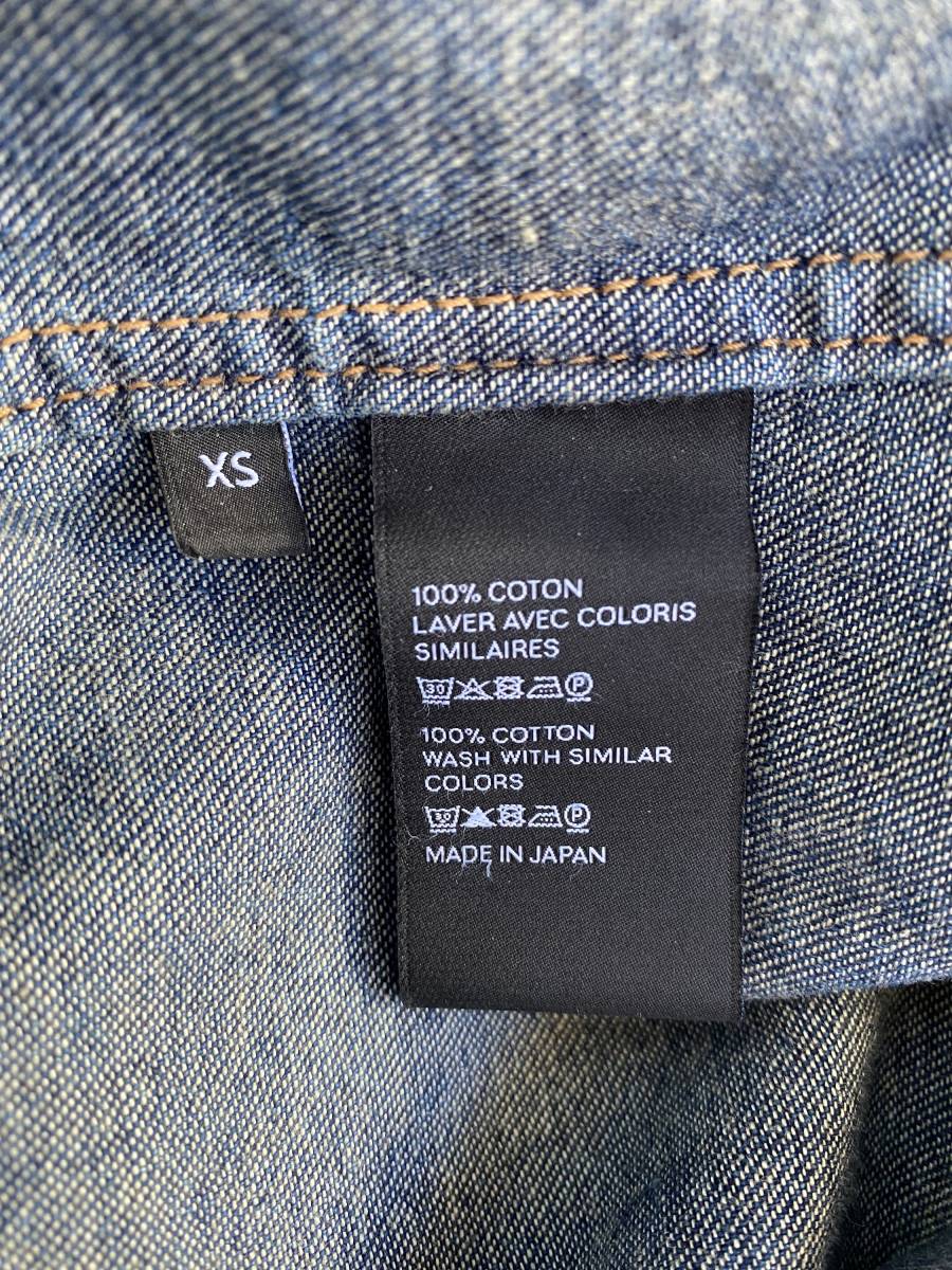 セリーヌ 【XS】18AW デニムシャツ エディ スリマン セリーヌ 【XS】18AW デニムシャツ エディ スリマン