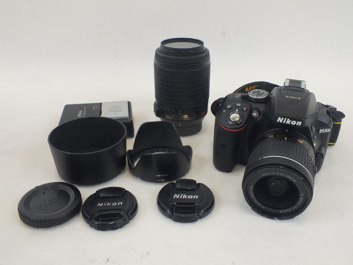 ☆Nikon ニコン D5300 Wレンズキット デジタル一眼レフ DX VR AF-P