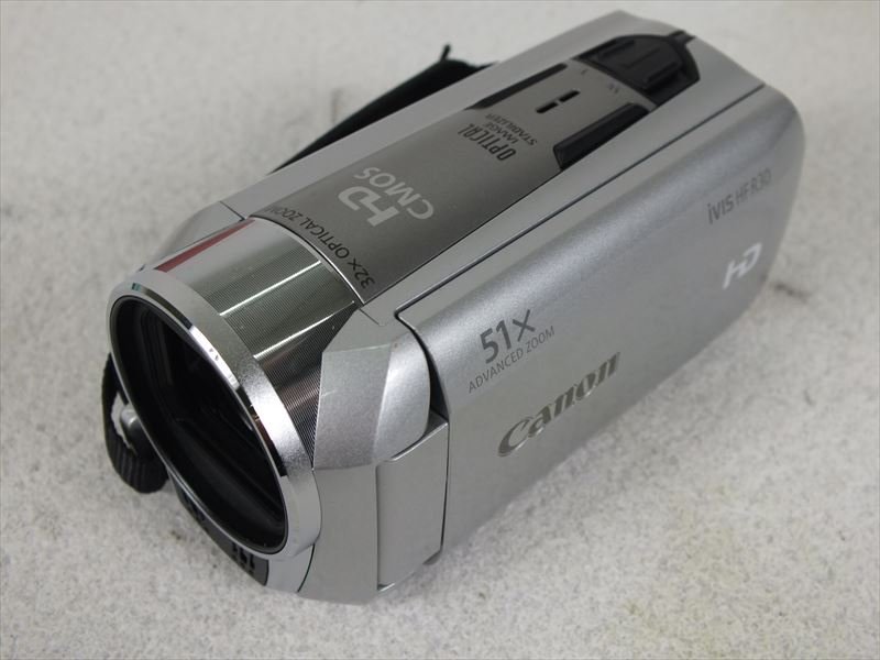 Canon キャノン iVIS HF R30 ビデオカメラ 取扱説明書有り 元箱付き 現状品 中古 220911H1605