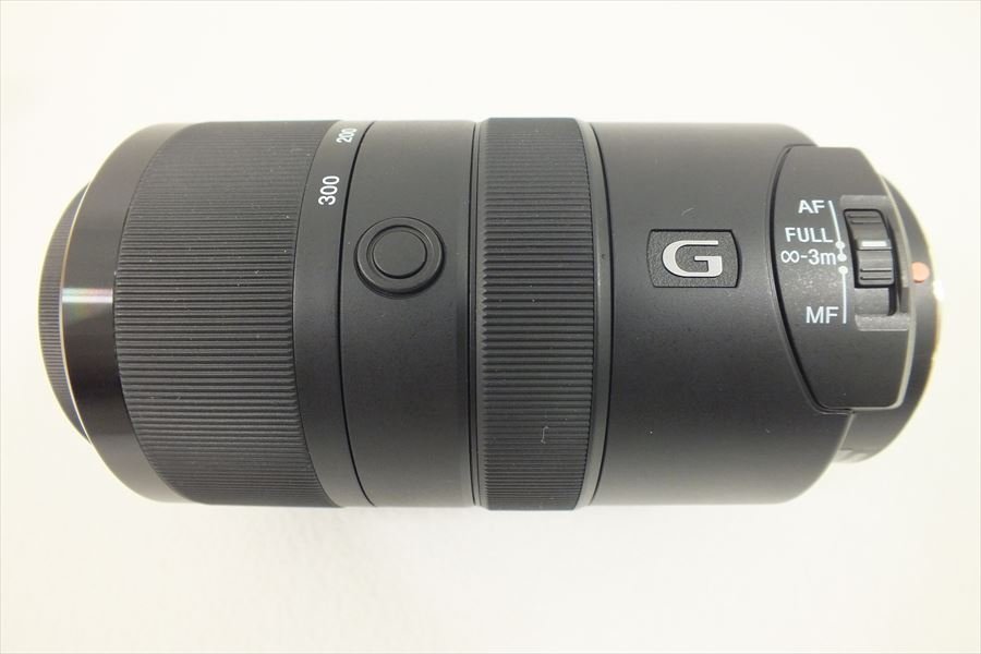 * SONY Sony lens 4.5-5.6/70-300 SSM shutter torn OK used present condition goods 221006Y3110