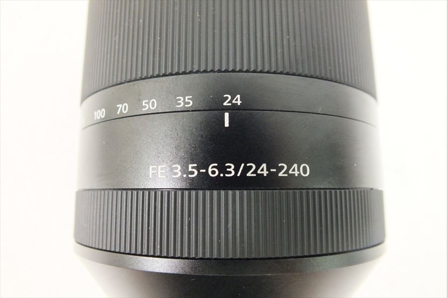 * SONY Sony SEL24240 FE 3.5-5.6 24-240 OSS lens present condition goods used 221006E6202