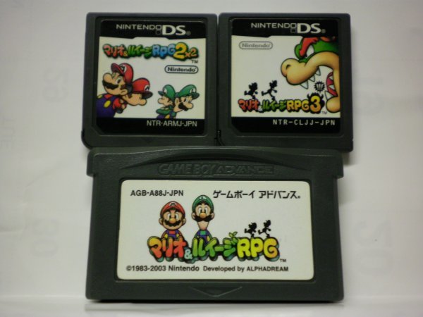 DS) マリオ&ルイージ RPG2×2+マリオ&ルイージ RPG3+(GBA DS) マリオ&ルイージ RPG2×2+マリオ&ルイージ RPG3+(GBA