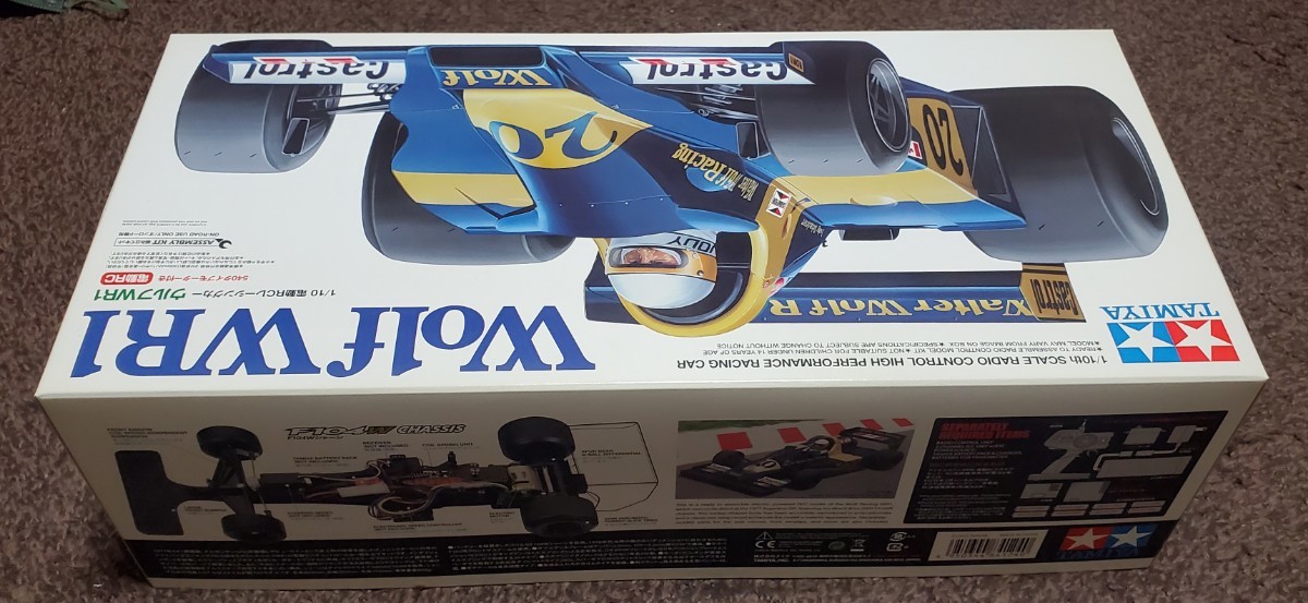 タミヤ1/10 F-1 ウルフWR-1 ラジコン タミヤ 未組立 - ラジコン