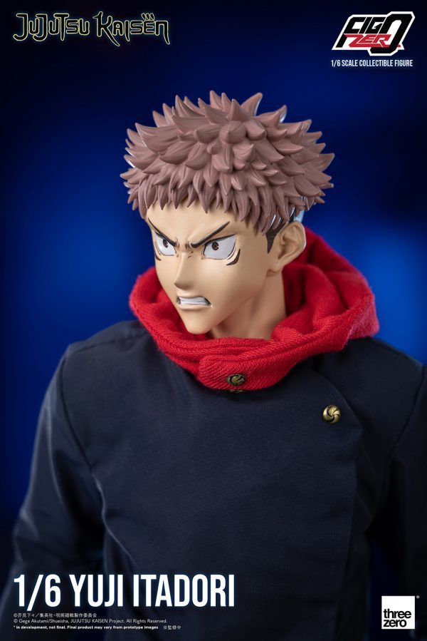 新品未開封 スリーゼロ呪術廻戦　虎杖悠仁 1/6 フィギュア Threezero Jujutsu Kaisen (検バンダイ メディコム メディコス 超像革命等に)_画像8